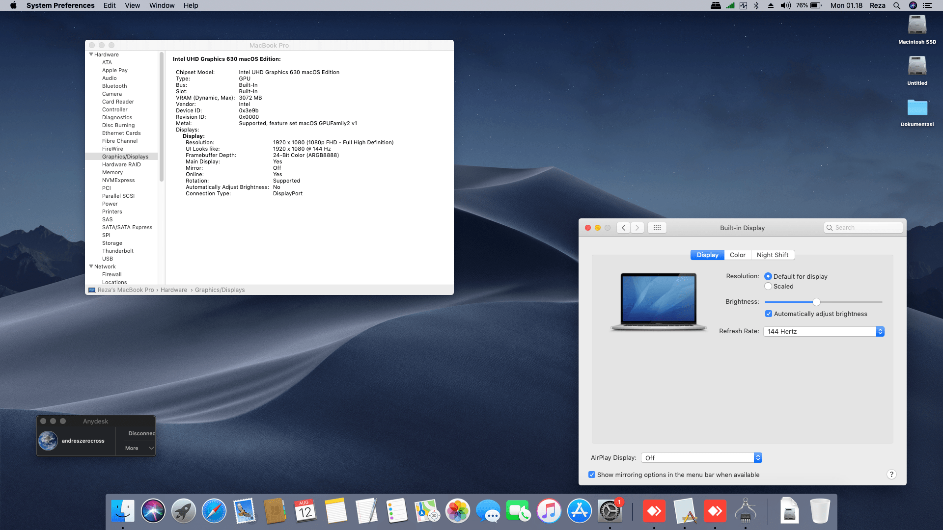 Asus ROG STRIX Hero II [Intel UHD 630 + I2C] 6